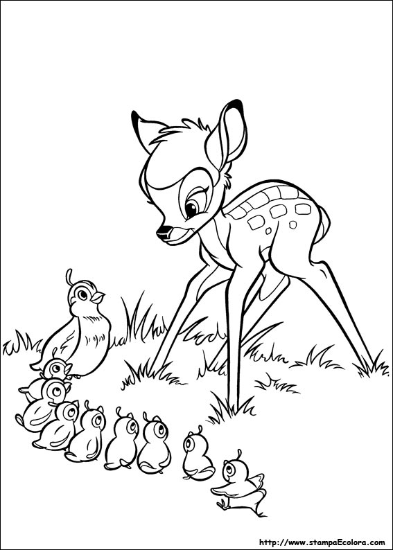 Disegni Bambi 2